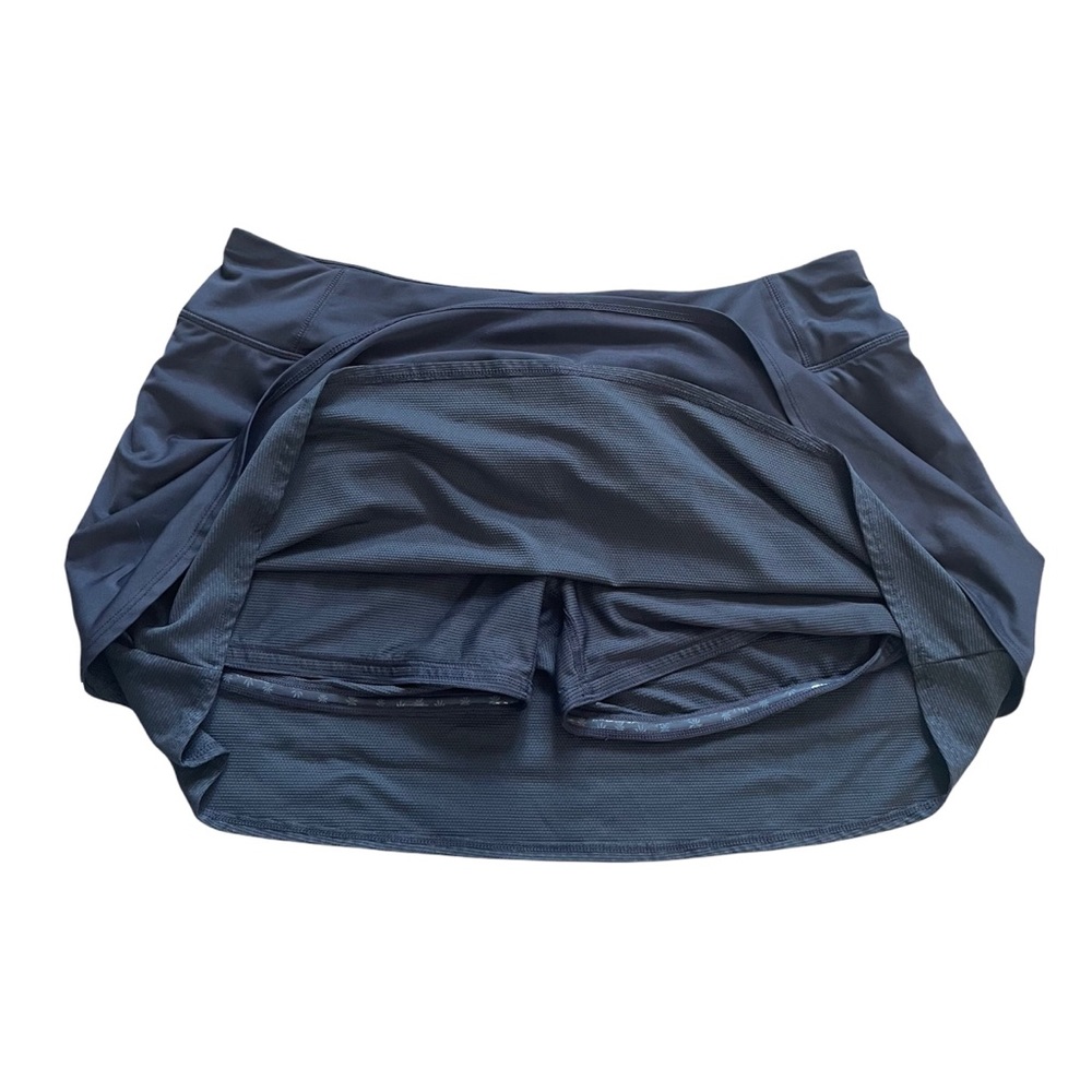 Athleta Split Time Athletic Skort - Slate Gray - image 3